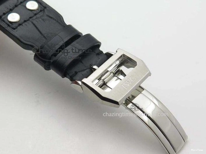 MIROTIME 0428 Breathable Big Pilot “Markus Buhler” IW5003 Turbine Movement V6F Best Edition On Leather Strap A 7334